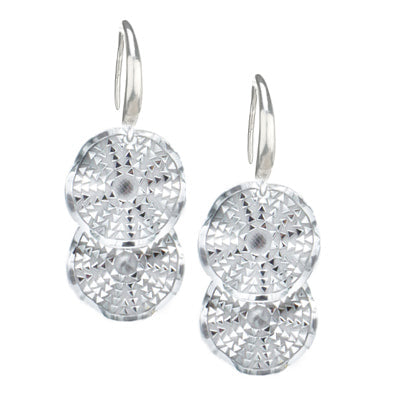 Frederic Duclos Abstract Circle Earrings